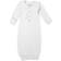L'ovedbaby Organic Gown - White (OR442w)