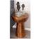 Olivia & May Pedestal Small Table 14x14"