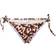 Calvin Klein Logo Tape Tie Side Bikini Bottom - Animal