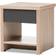 Baxton Studio Jamie Bedside Table 40x40cm