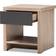 Baxton Studio Jamie Bedside Table 40x40cm