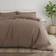 Garment Washed Solid 3-pack Duvet Cover Beige (284.48x248.92cm)