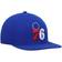 Mitchell & Ness Philadelphia 76Ers Ground 2.0 Snapback Cap - Royal