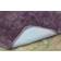 Garland Finest Luxury Ultra Plush Bathroom Rug 3-Pack Purple 21x34"