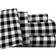 Pointehaven Flannel Bed Sheet Black, White (254x177.8cm)