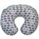 Boppy Premium Nursing Pillow Cover Gray Elephants Plaid