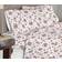 Pointehaven Flannel Bed Sheet Black, White (264.16x177.8cm)