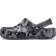 Crocs Kid's Classic Camo Clog - Black/Grey