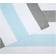 Pointehaven Flannel Bed Sheet Grey, Blue (254x177.8cm)