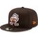 New Era Cleveland Browns Throwback 9FIFTY Adjustable Snapback Hat Men - Brown