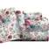 Pointehaven 175 GSM Bed Sheet Green, Pink (264.16x233.68cm)