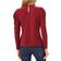 CeCe Long Puff Sleeve Knit Top - Claret Red