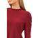 CeCe Long Puff Sleeve Knit Top - Claret Red