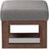 Baxton Studio Yashiya Seating Stool 16.4"