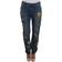 Dolce & Gabbana Crystal Roses Heart Embellished Jeans - Blue