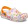 Crocs Kid's Classic Tie Dye Graphic - Orange Zing/Multi