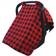 Hudson Reversible Car Seat & Stroller Canopy Plaid