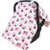 Hudson Reversible Car Seat and Stroller Canopy, Blush Floral