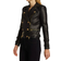 L'agence Billie Belted Leather Jacket - Black