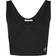 Calvin Klein Ribbed Crop Tank Top - Black