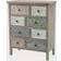 LuxenHome Rustic Chest of Drawer 25.8x32.2"