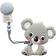 Tiny Teethers Teether Pacifier Clip Koala