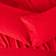 Pointehaven 175 GSM Bed Sheet Red (254x177.8cm)
