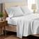 Pointehaven 175 GSM Bed Sheet White (254x177.8cm)