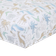 Aden + Anais Essentials Cotton Muslin Crib Sheet Natural History 28x52"