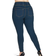 MeMoi Cotton Blend Denim Shaping Jean Leggings - Blue