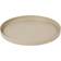 Broste Copenhagen Donna Assiette Décorative Ø 22 cm Rainy Day Light Grey Plateau de service 22cm