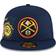 New Era Denver Nuggets Back Half 9Fifty Snapback Adjustable Cap - Navy