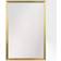 Empire Art Direct Contempo Rectangle Brushed Gold Stainless Steel Framed Wall Mirror Wall Mirror 20x30"