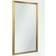 Empire Art Direct Contempo Rectangle Brushed Gold Stainless Steel Framed Wall Mirror Wall Mirror 20x30"