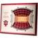 YouTheFan Indiana Hoosiers 5-Layer StadiumViews 3D Wall Art