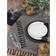 Saro Lifestyle Tassel Place Mat Black (50.8x35.56)