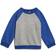 adidas Infant Essentials Logo Sweatshirt & Pants Gender Neutral - Medium Grey Heather/Royal Blue (HM6599)