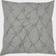 Saro Lifestyle Pintucked Button Complete Decoration Pillows Gray (45.72x45.72)