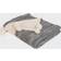 Safavieh Orie Pom Pom Blankets Gray (152.4x127cm)