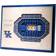 YouTheFan Kentucky Wildcats 5-Layer StadiumViews 3D Wall Art