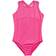 Rainbeau Moves Girl's Strappy Cami Leotard - Pink Bright