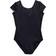 Rainbeau Moves Girl's Princess Seam Cap Sleeve Leotard - Black