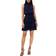 1.State Mock Neck Sleeveless Dress - Peaccoat