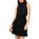 1.State Mock Neck Sleeveless Dress - Rich Black