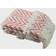 Safavieh Sydney Fringe Blankets White, Red (152.4x127cm)