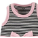 Hudson Cardigan & Racerback Dress - Pink & Black Stripes (10150724)