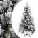 vidaXL 340532 Green /White Christmas Tree 225cm