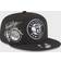 New Era Brooklyn Nets Back Half 9Fifty Snapback Adjustable Cap - Black/White