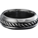 David Yurman Cable Inset Band Ring - Silver