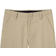 French Toast Flat Front Stretch Performance Short - Khaki